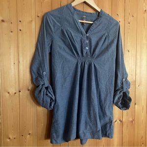 Chambray Maternity Top